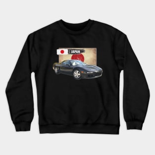 1990 Acura NSX in Berlina Black 01 Crewneck Sweatshirt